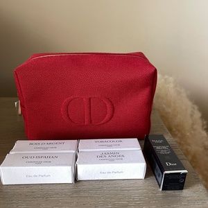 Dior Make Up Pouch and Samples